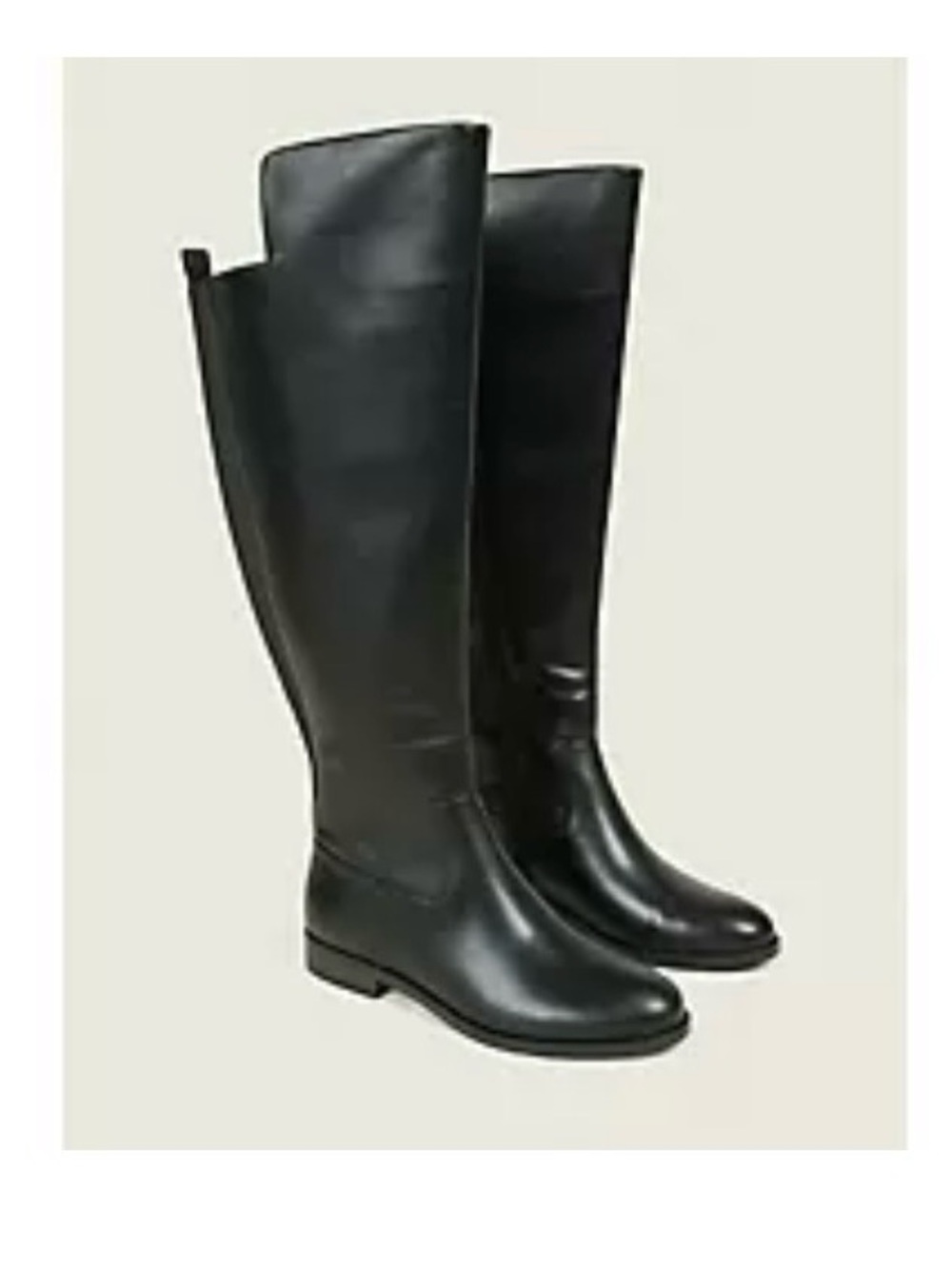Lane Bryant Black Over-the-Knee Riding Boots
